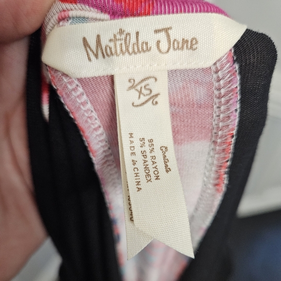 Womens Matilda Jane Moments with you Paint It Black Dress size XS - Picture 6 of 6